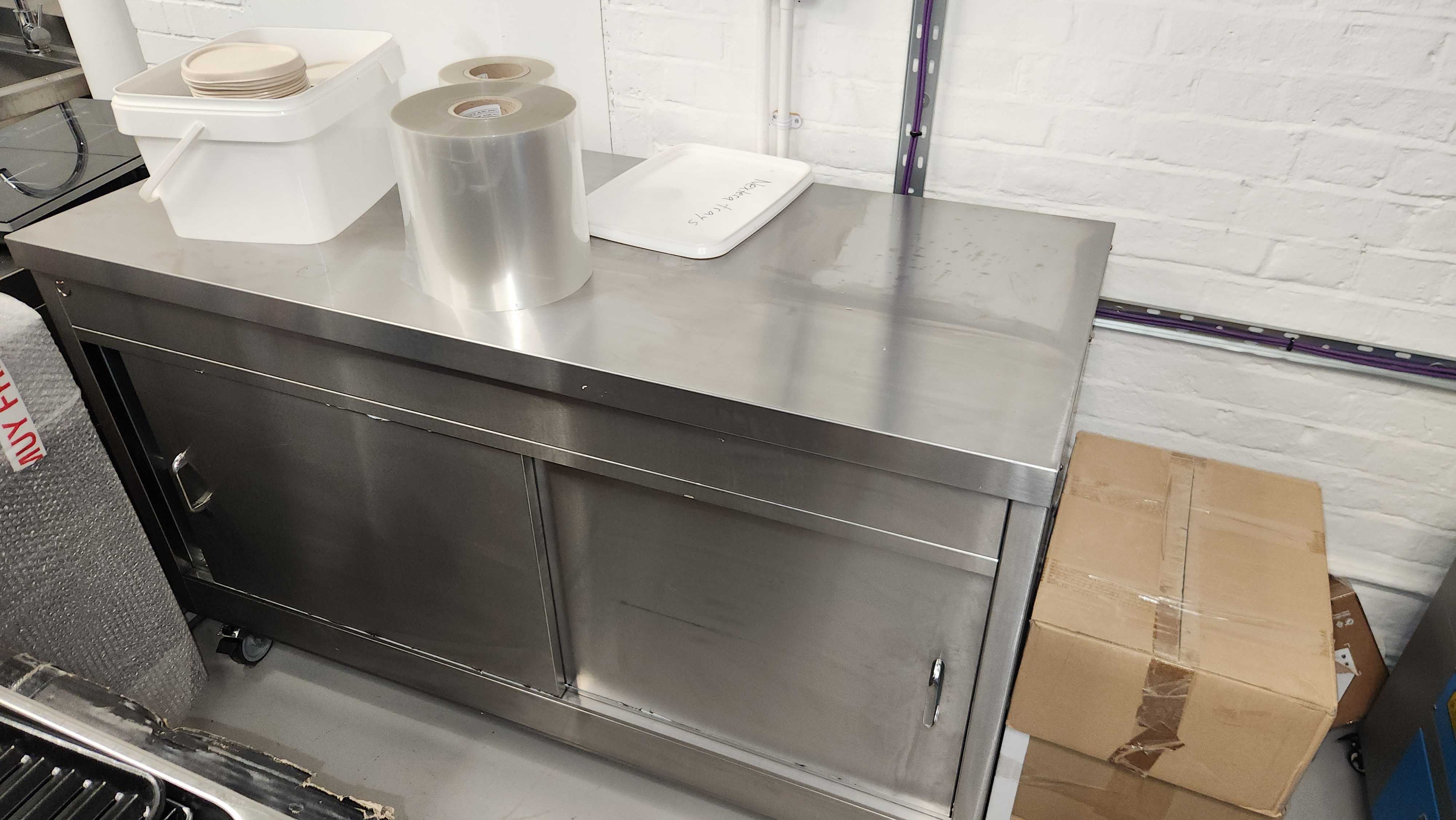 Parry AMB15 Ambient Flat Top Storage Cupboard — main photo